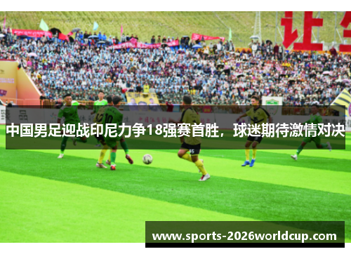 中国男足迎战印尼力争18强赛首胜，球迷期待激情对决